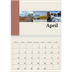 Fotokalender A4 Dubbel (30 x 40 cm) — Bezienswaardigheden van de wereld [April]