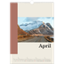 A3 Jaarkalender — Bezienswaardigheden van de wereld [April]