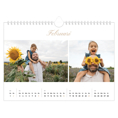 Fotokalender A4 — Fotobox [Februari]