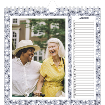 Fotokalender Vierkant — In volle bloei