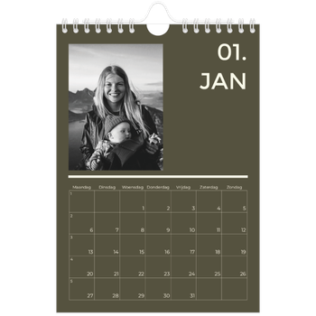 Fotokalender A5 — Modern en gedurft