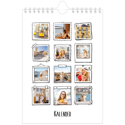 Fotokalender A5 — Plakboekmomenten [omslag]