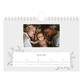 Fotokalender A5 — Hand gemaakte bloemen
