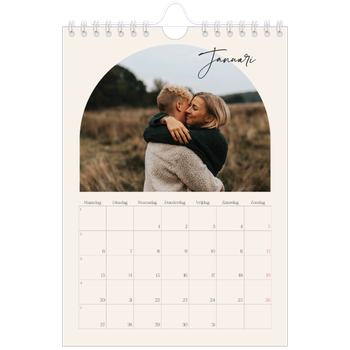 Fotokalender A5 — Boog van herinneringen