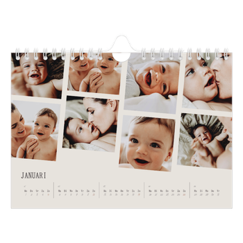 Fotokalender A5 — Herinneringen in beweging
