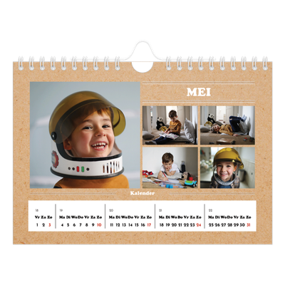 Fotokalender A5 — Magazine stijl [omslag]