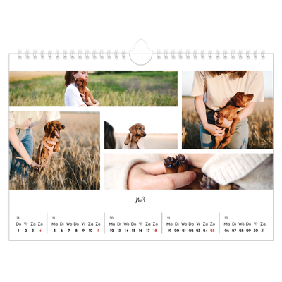 Fotokalender A4 — Foto arrangement [omslag]