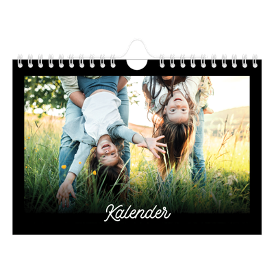 Fotokalender A5 — Zwart [omslag]