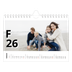 Fotokalender A5 — Letter stijl [Februari]