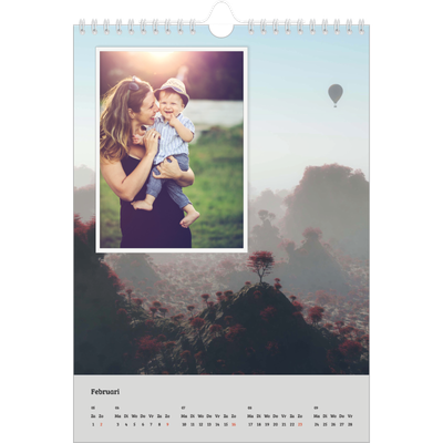 Fotokalender A4 (20 x 30 cm) — Vier jaargetijden [Februari]