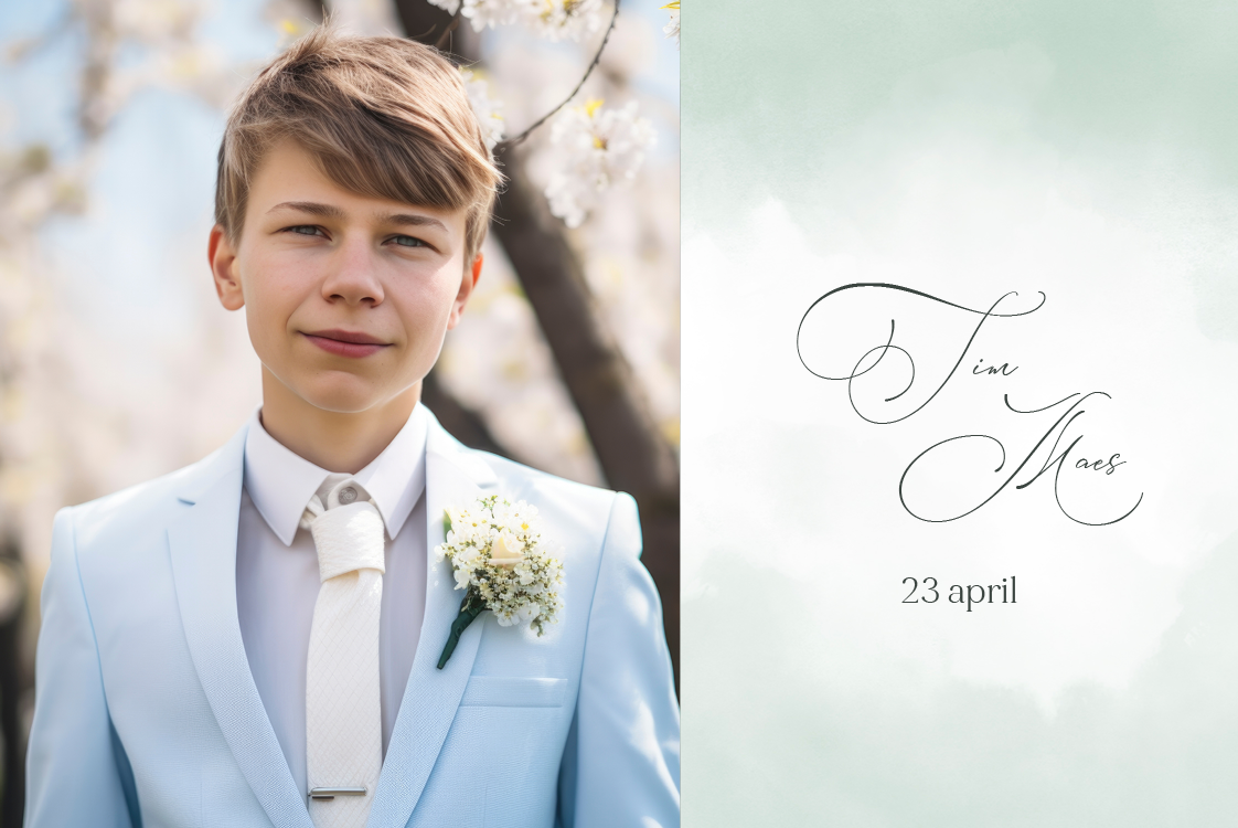 Bedankkaarten — Aquarel abstract