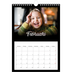 Fotokalender A4 (20 x 30 cm) — Zwart [Februari]