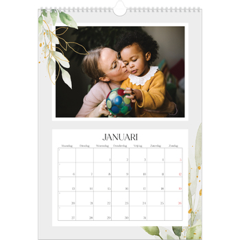 Fotokalender A3 — Bloemen splash
