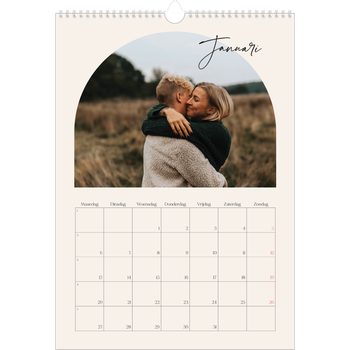 Fotokalender A3 — Boog van herinneringen