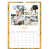 A3 Jaarkalender — Gebloemd behang [Mei]