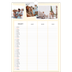 A3 Familieplanners — Modern - gezinsplanner 3 personen [Maart]