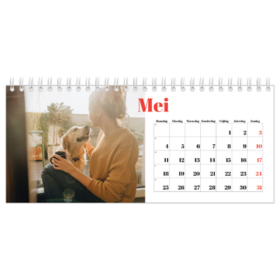 Bureaukalenders — Een dikgedrukt jaar [omslag]