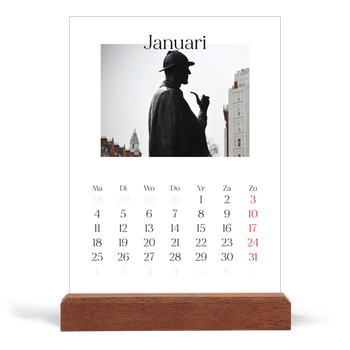 Bureaukalender met houten standaard — Mijn reisverhaal - Londen