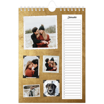 Fotokalender A5 — Fotocollage
