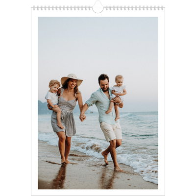 Verjaardagskalenders A3 — Schuingedrukte letters [omslag]