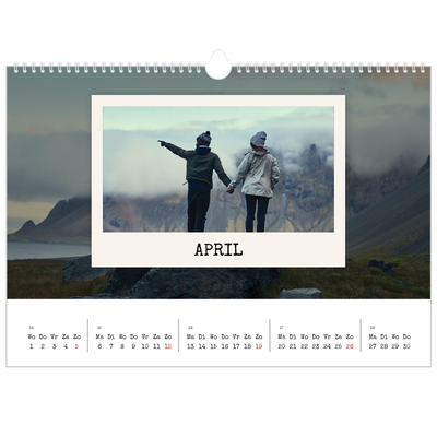 Fotokalender A3 — De portretselectie [April]