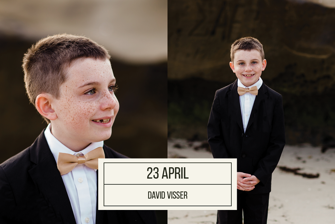 Bedankkaarten — Typografie label