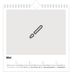 Jaarkalenders vierkant — Ontwerp je eigen fotoproduct [omslag]