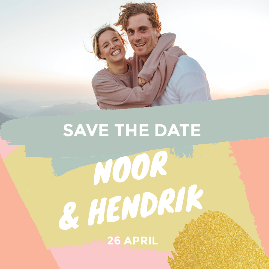 Save the date — Penseellijnen