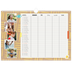 A3 Familieplanners — Rustiek - gezinsplanner 5 personen [April]