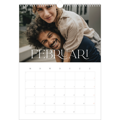 A3 Jaarkalender — Groots [Februari]
