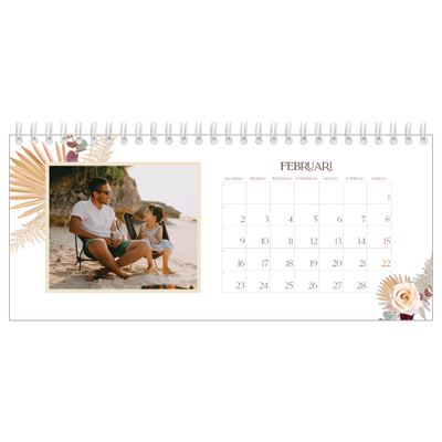 Bureaukalenders — Bohemian [Februari]