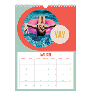 Fotokalender A4 — Oogverblindend mooi