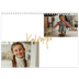 Fotokalender A4 Dubbel (30 x 40 cm) — Goudkleurige letters [omslag]