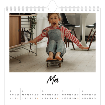 Jaarkalenders vierkant — Dit ben ik [omslag]