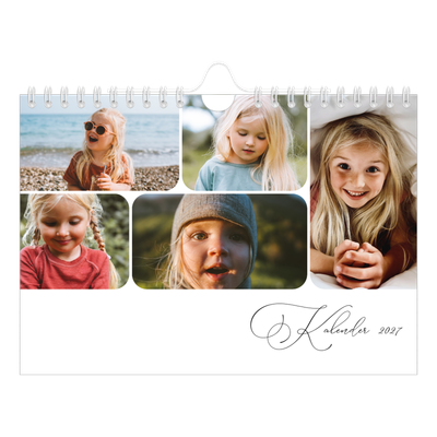 Fotokalender A5 — Momentopnamen en schrift [omslag]