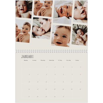 Fotokalender A4 Dubbel — Herinneringen in beweging