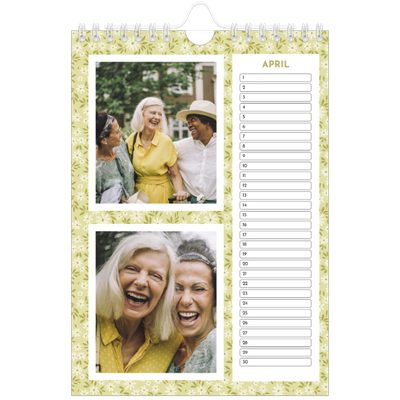 Fotokalender A5 — In volle bloei [April]