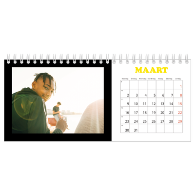 Bureaukalenders — Vrolijke letters [Maart]