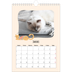 Fotokalender A4 (20 x 30 cm) — Kattenpoten en krabbels [Januari]
