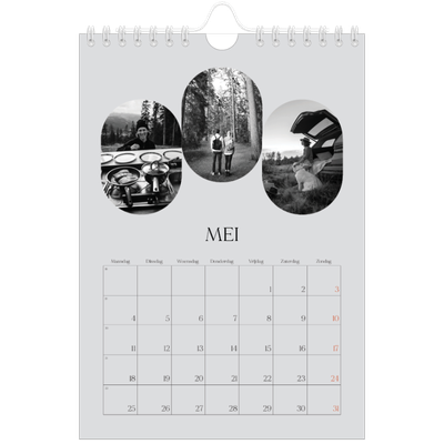 Fotokalender A5 — De open weg [omslag]