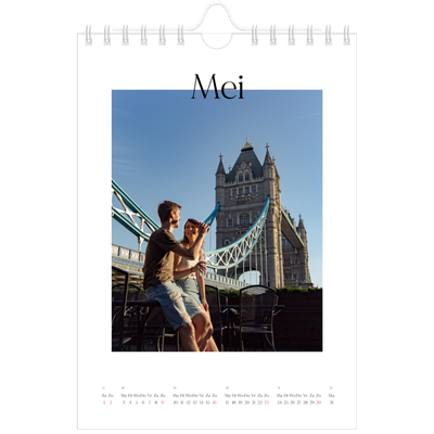 Fotokalender A5 — Mijn reisverhaal - Londen [Mei]