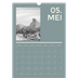 A3 Jaarkalender — Modern en gedurft [Mei]