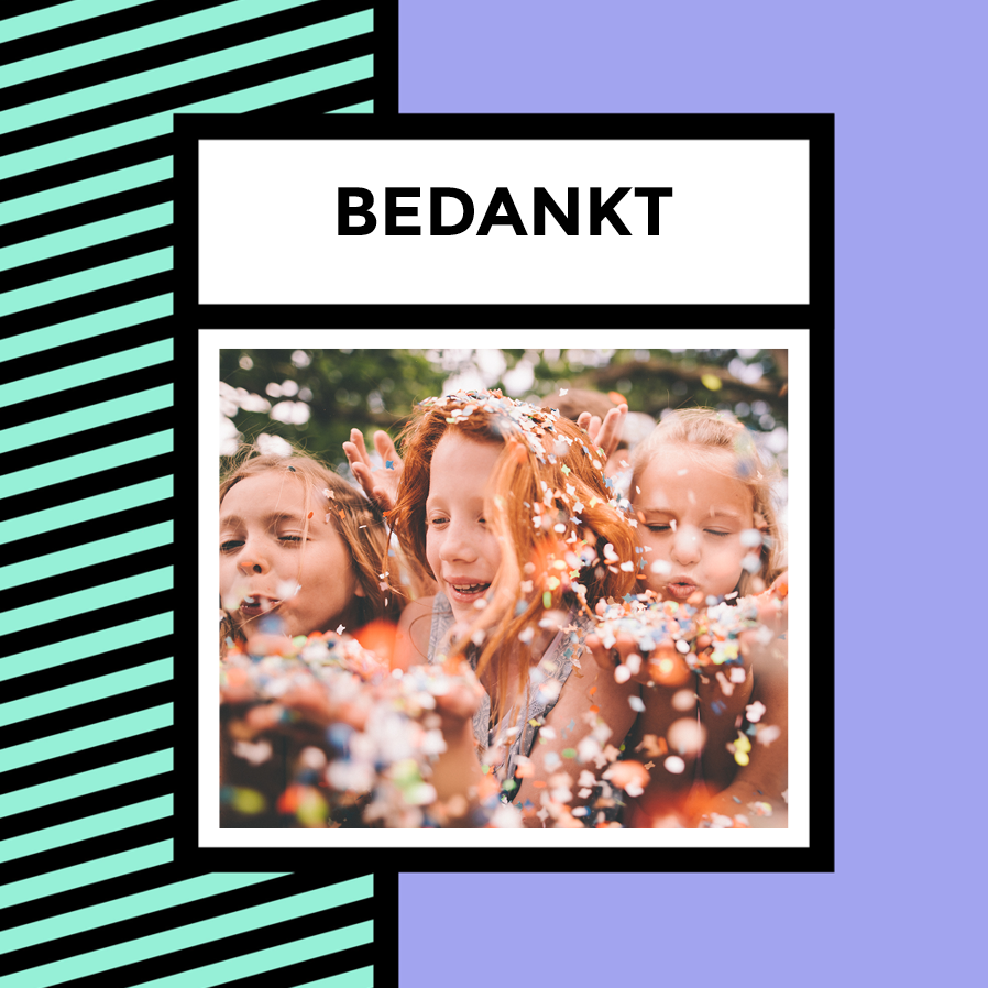 Bedankkaarten — Pop art