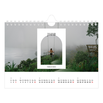 Fotokalender A5 — De open boog