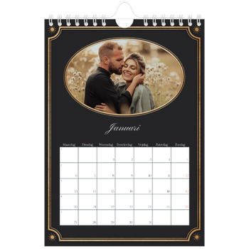 Fotokalender A5 — Klassiek vintage