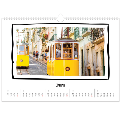 Fotokalender A3 — Plakboekmomenten [Januari]