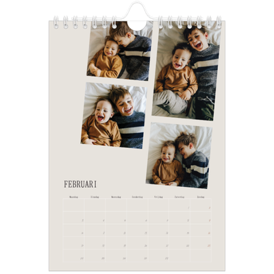 Fotokalender A5 — Herinneringen in beweging [Februari]