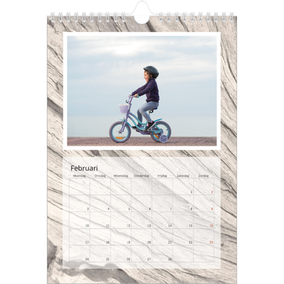 Fotokalender A4 (20 x 30 cm) — Boomschors [Februari]