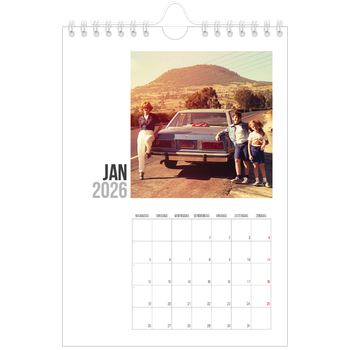Fotokalender A5 — Verkorte tekst