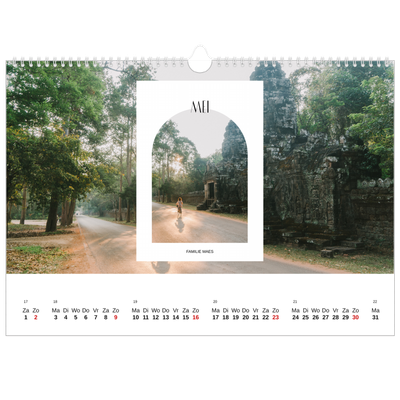 Fotokalender A3 — De open boog [Mei]